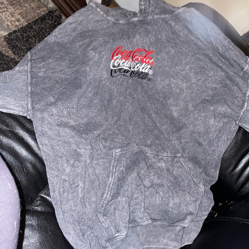 Womens large Coca-Cola hoodie
